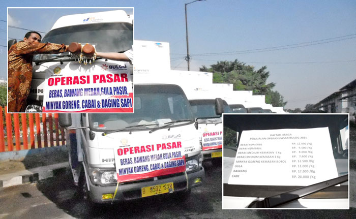 Operasi Pasar Kementan-Bulog Kerahkan 28 Truk di Jabodetabek